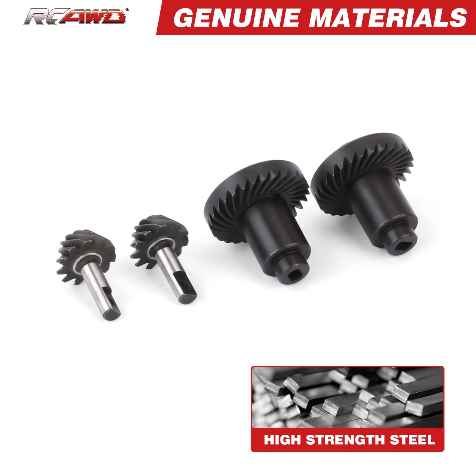 RCAWD HPI 1/18 Venture18 28T Bevel Gear RCAWD HPI Venture18 Front Rear Axle 28T Helical Overdrive Gears With 11T Input Gear