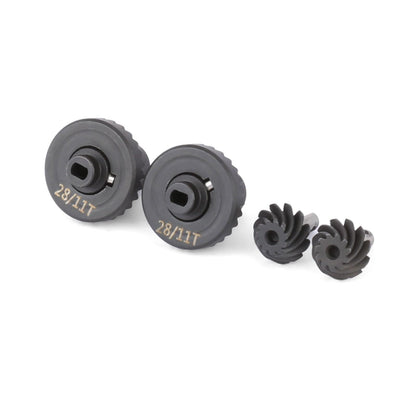 RCAWD HPI 1/18 Venture18 28T Bevel Gear RCAWD HPI Venture18 Front Rear Axle 28T Helical Overdrive Gears With 11T Input Gear