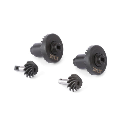 RCAWD HPI 1/18 Venture18 28T Bevel Gear RCAWD HPI Venture18 Front Rear Axle 28T Helical Overdrive Gears With 11T Input Gear