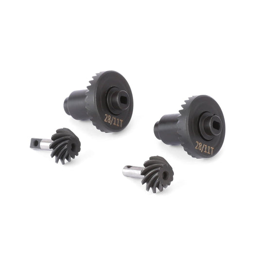 RCAWD HPI 1/18 Venture18 28T Bevel Gear RCAWD HPI Venture18 Front Rear Axle 28T Helical Overdrive Gears With 11T Input Gear