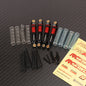 RCAWD HPI 1/18 Venture18 53MM / Red Black RCAWD HPI Venture18 Oil Filled Adjustable Front Rear Shock Absorbers