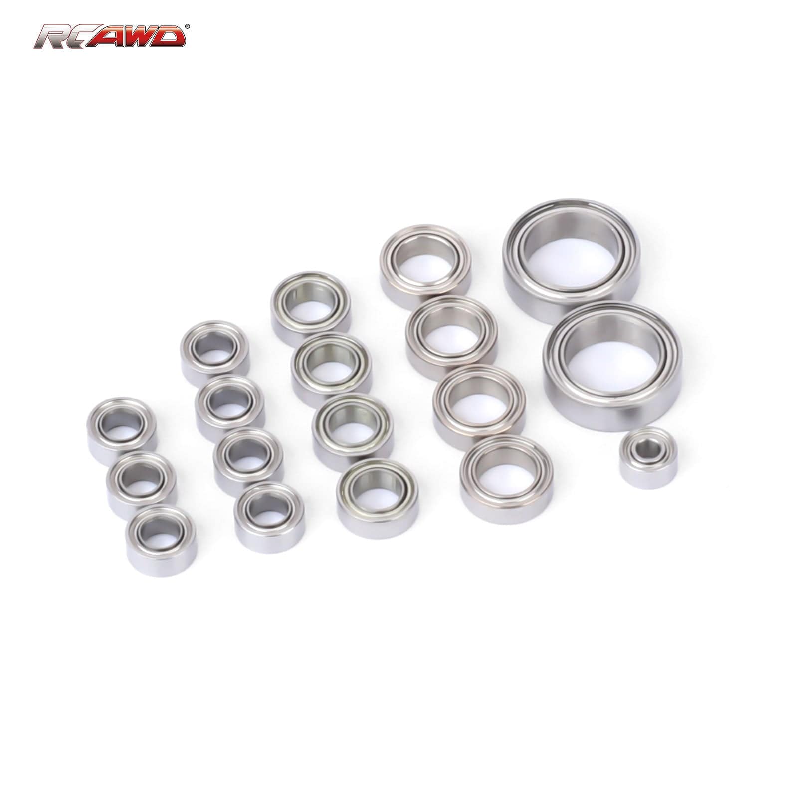 RCAWD HPI 1/18 Venture18 High Speed Sealed Bearing RCAWD HPI Venture18 Complete Ball Bearing Set