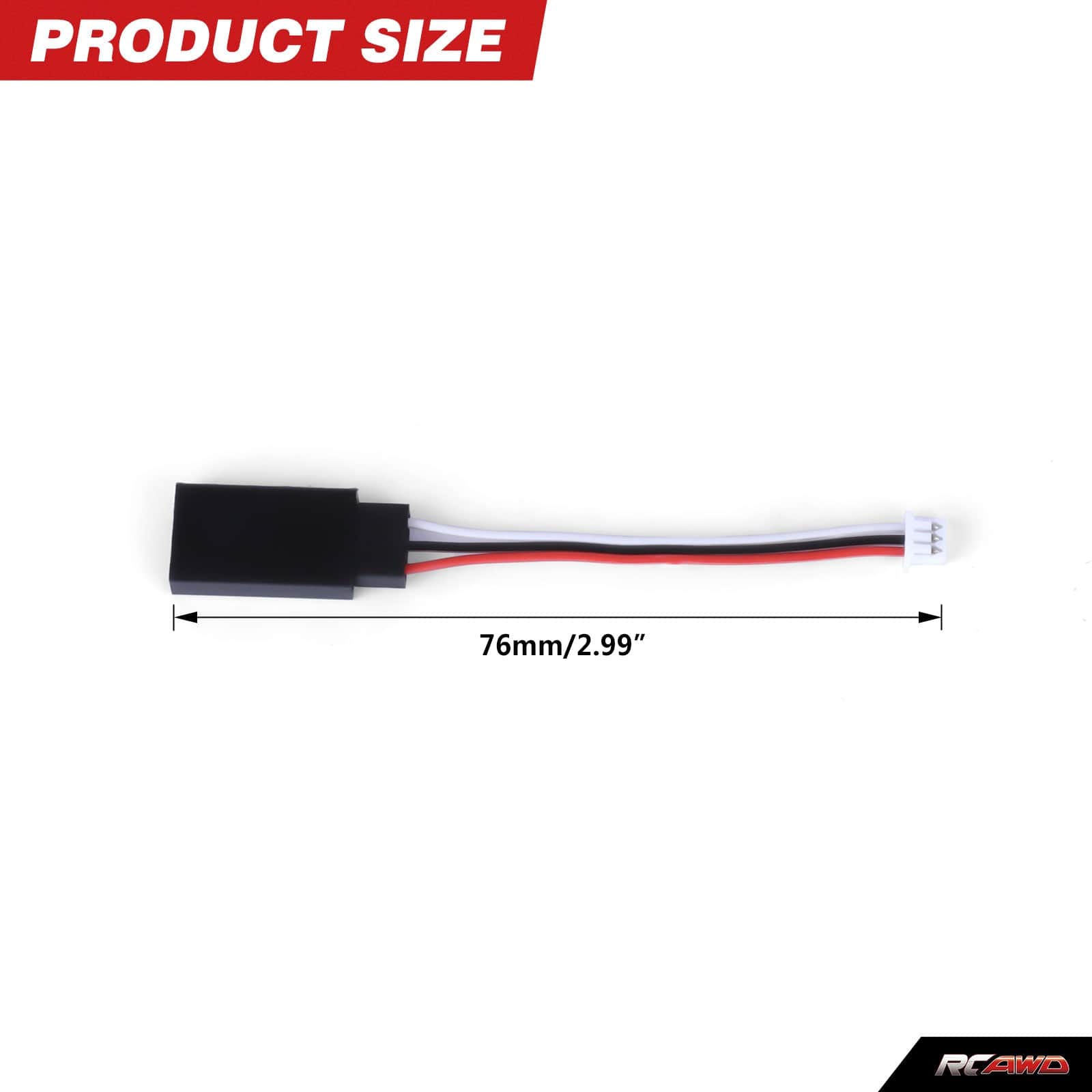RCAWD HPI 1/18 Venture18 JR to ZH1.25 RCAWD HPI Venture18 76MM JR to ZH1.25 Servo Adapter