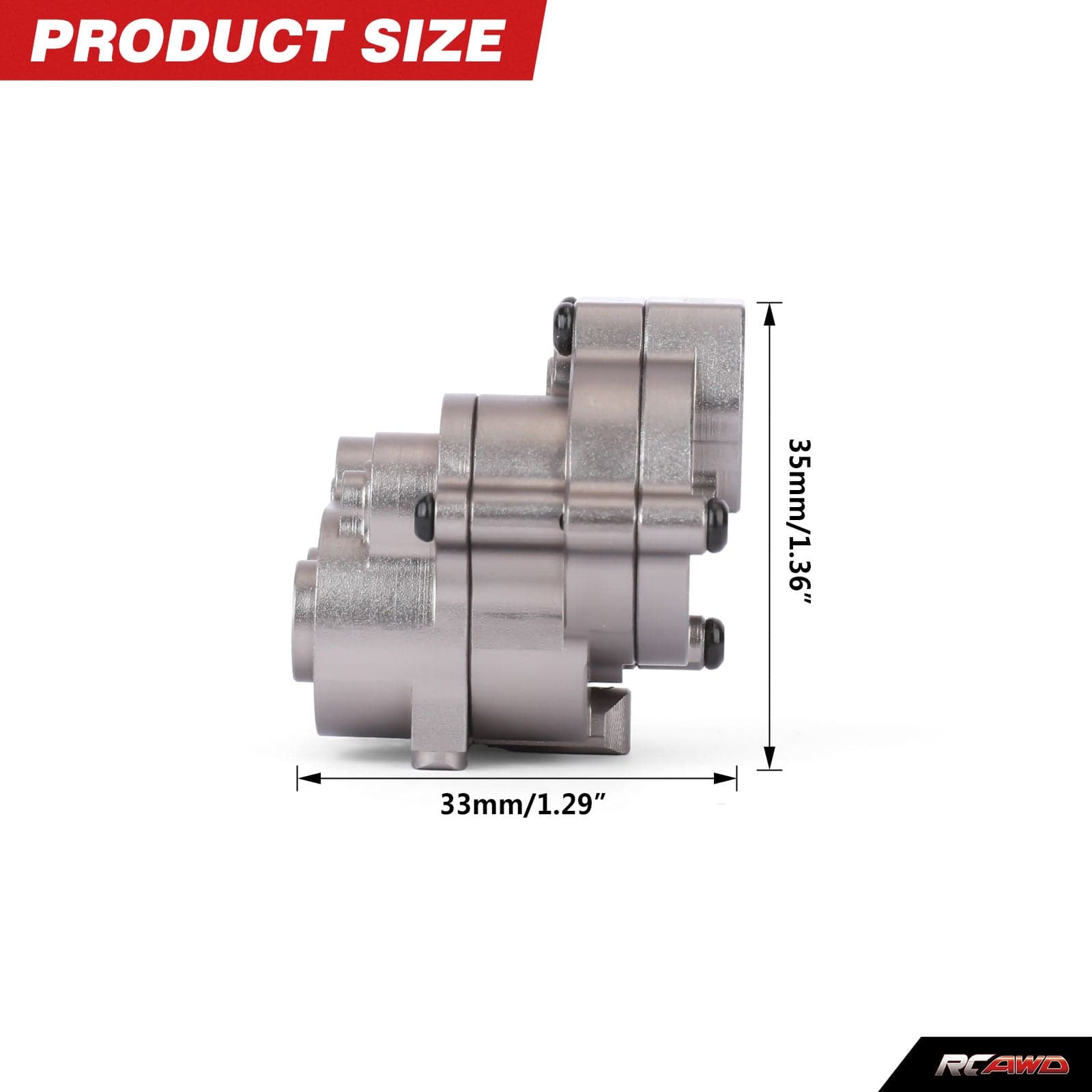 RCAWD HPI 1/18 Venture18 RCAWD HPI Venture18 2 Speed Gearbox Housing Case