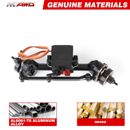 RCAWD HPI 1/18 Venture18 RCAWD HPI Venture18 Extended 10MM High Clearance Front Rear Portal Axle Assembly
