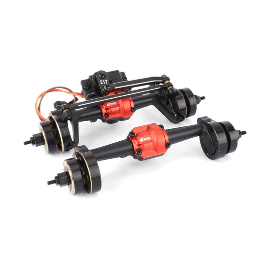 RCAWD HPI 1/18 Venture18 RCAWD HPI Venture18 Extended 10MM High Clearance Front Rear Portal Axle Assembly