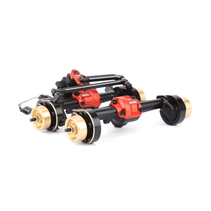 RCAWD HPI 1/18 Venture18 RCAWD HPI Venture18 Front Rear Portal Axle Assembly with 20T Servo CounterWeight