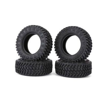 RCAWD HPI 1/18 Venture18 Rubber Rock Wheel Tires RCAWD HPI Venture18 55MM 1.2" Rock Wheel Tires 4pcs