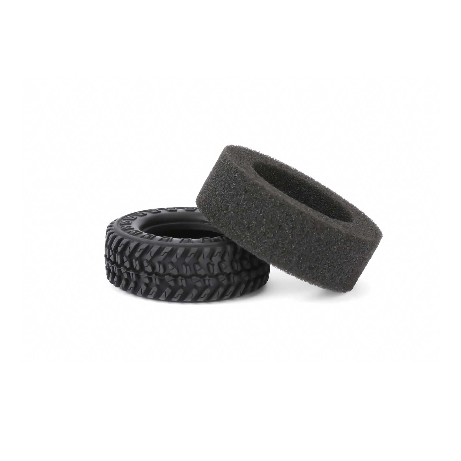RCAWD HPI 1/18 Venture18 Rubber Rock Wheel Tires RCAWD HPI Venture18 60MM 1.2" Rock Wheel Tires 4pcs