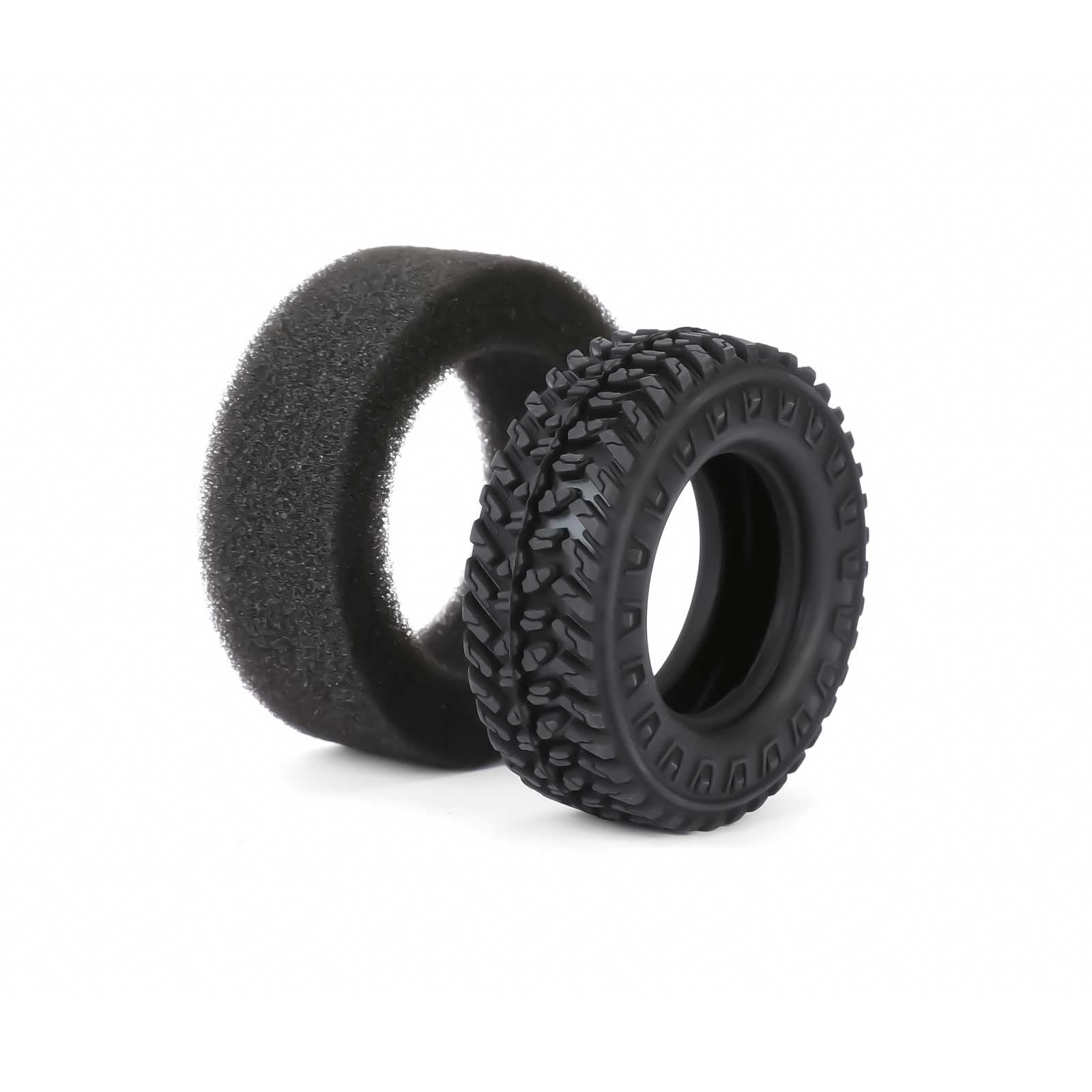RCAWD HPI 1/18 Venture18 Rubber Rock Wheel Tires RCAWD HPI Venture18 60MM 1.2" Rock Wheel Tires 4pcs
