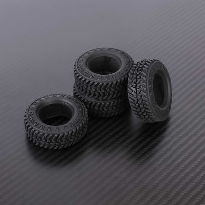 RCAWD HPI 1/18 Venture18 Rubber Rock Wheel Tires RCAWD HPI Venture18 60MM 1.2" Rock Wheel Tires 4pcs