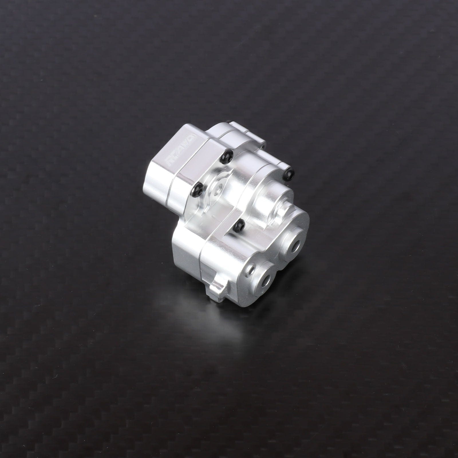 RCAWD HPI 1/18 Venture18 Silver Transmission Housing RCAWD HPI Venture18 2 Speed Gearbox Housing Case