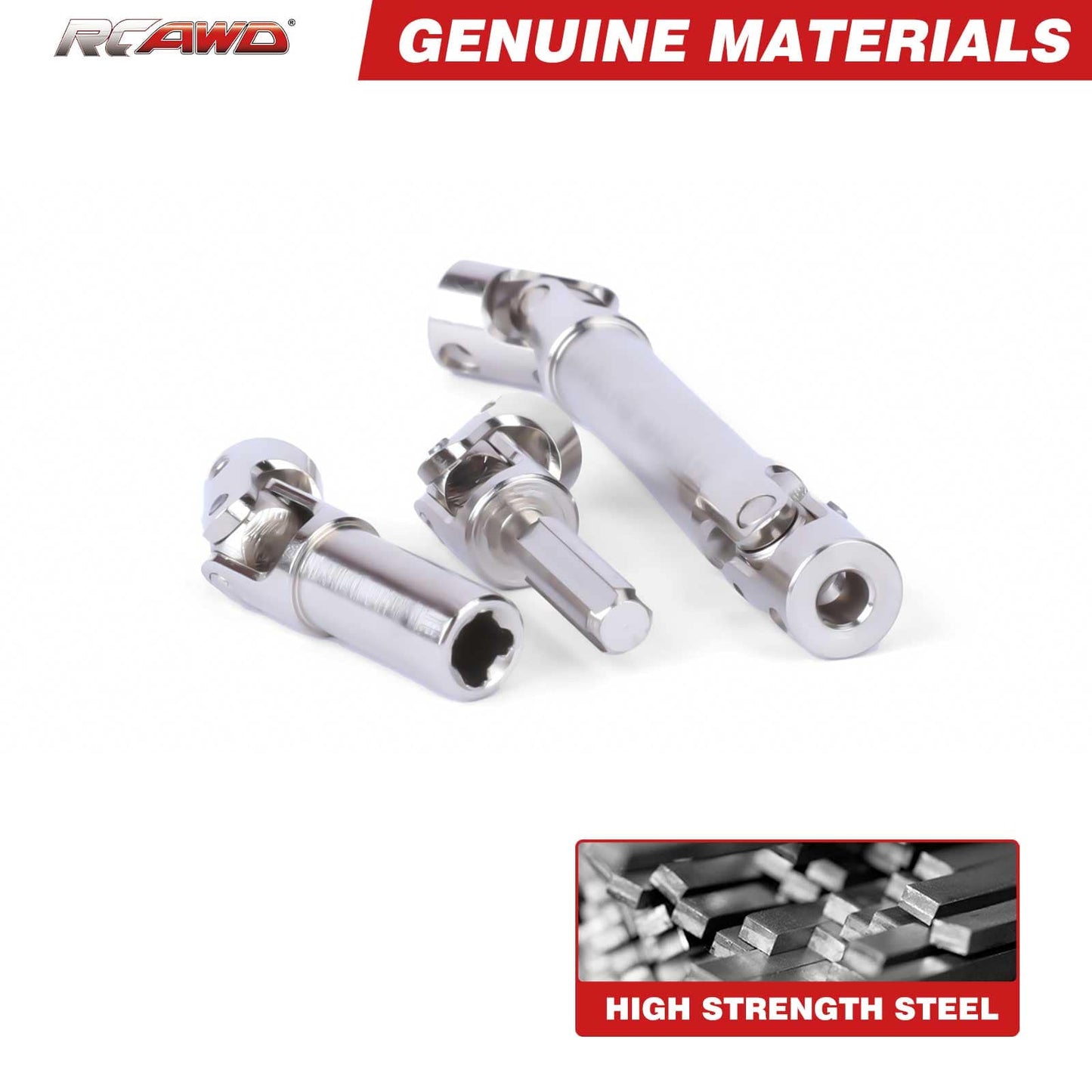 RCAWD HPI 1/18 Venture18 Steel Drivshaft RCAWD HPI Venture18 42MM 54MM Center Driveshaft Heavy Duty Drive Shaft Axle