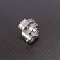 RCAWD HPI 1/18 Venture18 Titanium Transmission Housing RCAWD HPI Venture18 2 Speed Gearbox Housing Case
