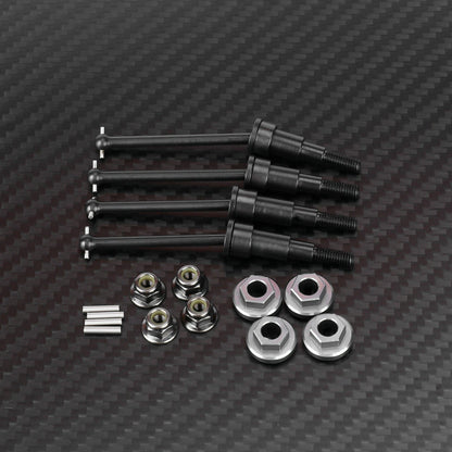 RCAWD Losi 1/12 NASCAR CVD DriveShaft RCAWD LOSI NASCAR Steel CVD Front Rear Drive Shaft