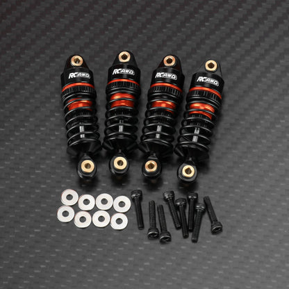 RCAWD Losi 1/12 NASCAR Orange RCAWD LOSI NASCAR Front Rear Shock Absorbers Damper 4PCS