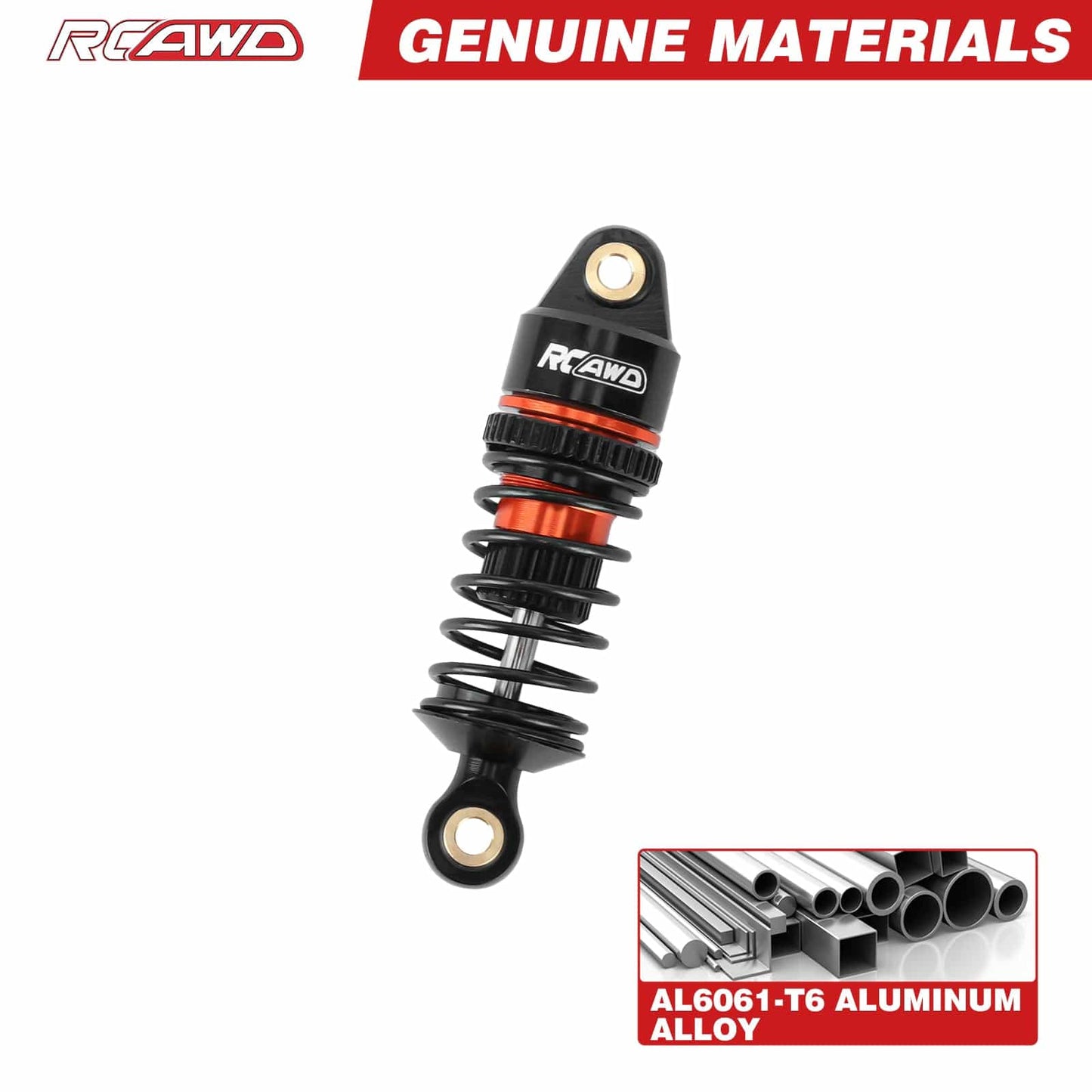 RCAWD Losi 1/12 NASCAR RCAWD LOSI NASCAR Front Rear Shock Absorbers Damper 4PCS