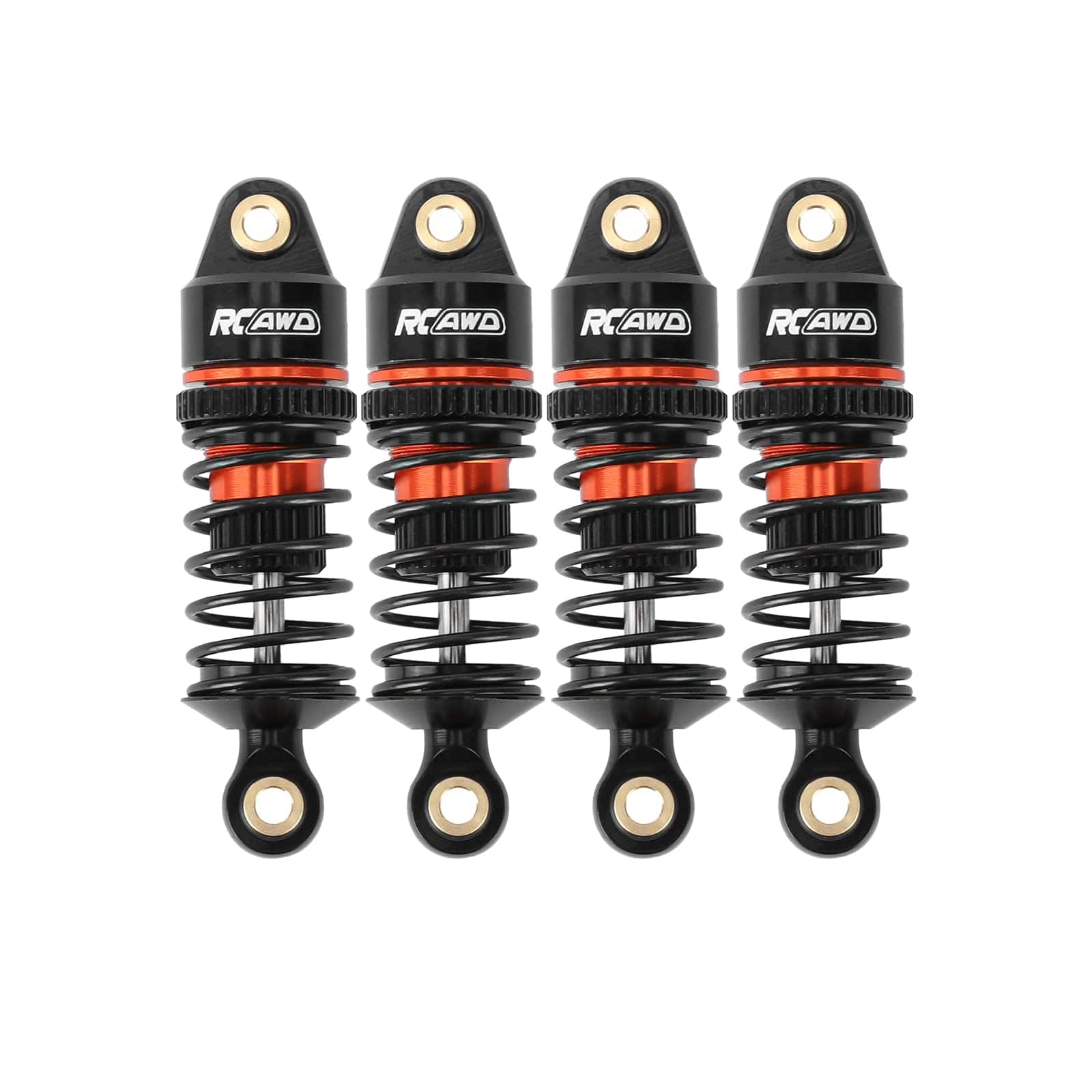 RCAWD LOSI NASCAR Front Rear Shock Absorbers Damper 4PCS