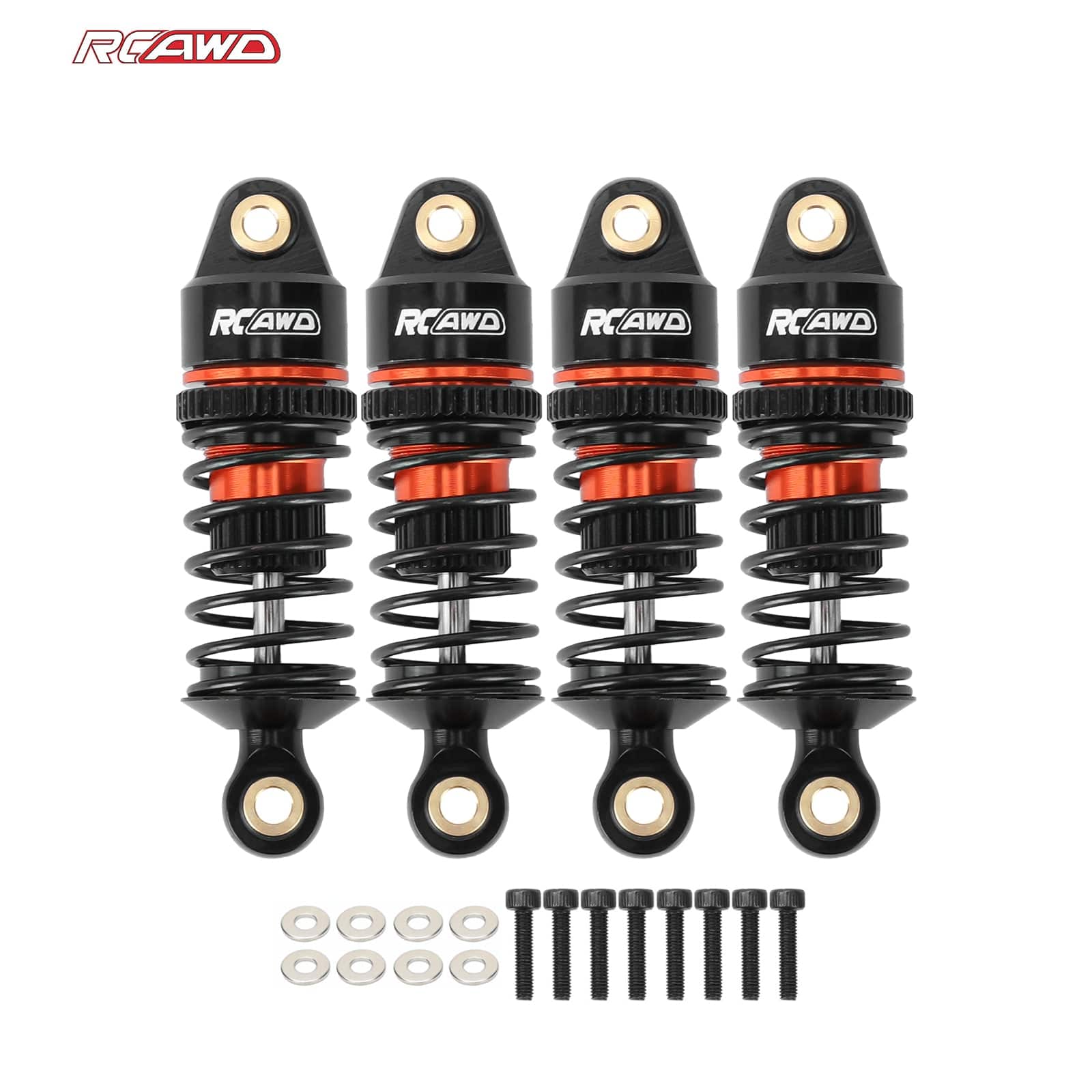 RCAWD Losi 1/12 NASCAR RCAWD LOSI NASCAR Front Rear Shock Absorbers Damper 4PCS