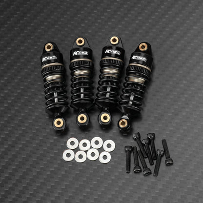 RCAWD Losi 1/12 NASCAR Silver RCAWD LOSI NASCAR Front Rear Shock Absorbers Damper 4PCS