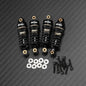 RCAWD Losi 1/12 NASCAR Silver RCAWD LOSI NASCAR Front Rear Shock Absorbers Damper 4PCS