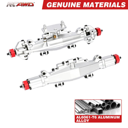 RCAWD Losi 1/18 Mini LMT Front Rear Axle Complete Set RCAWD LOSI MINI LMT Front Rear Axle Complete Set