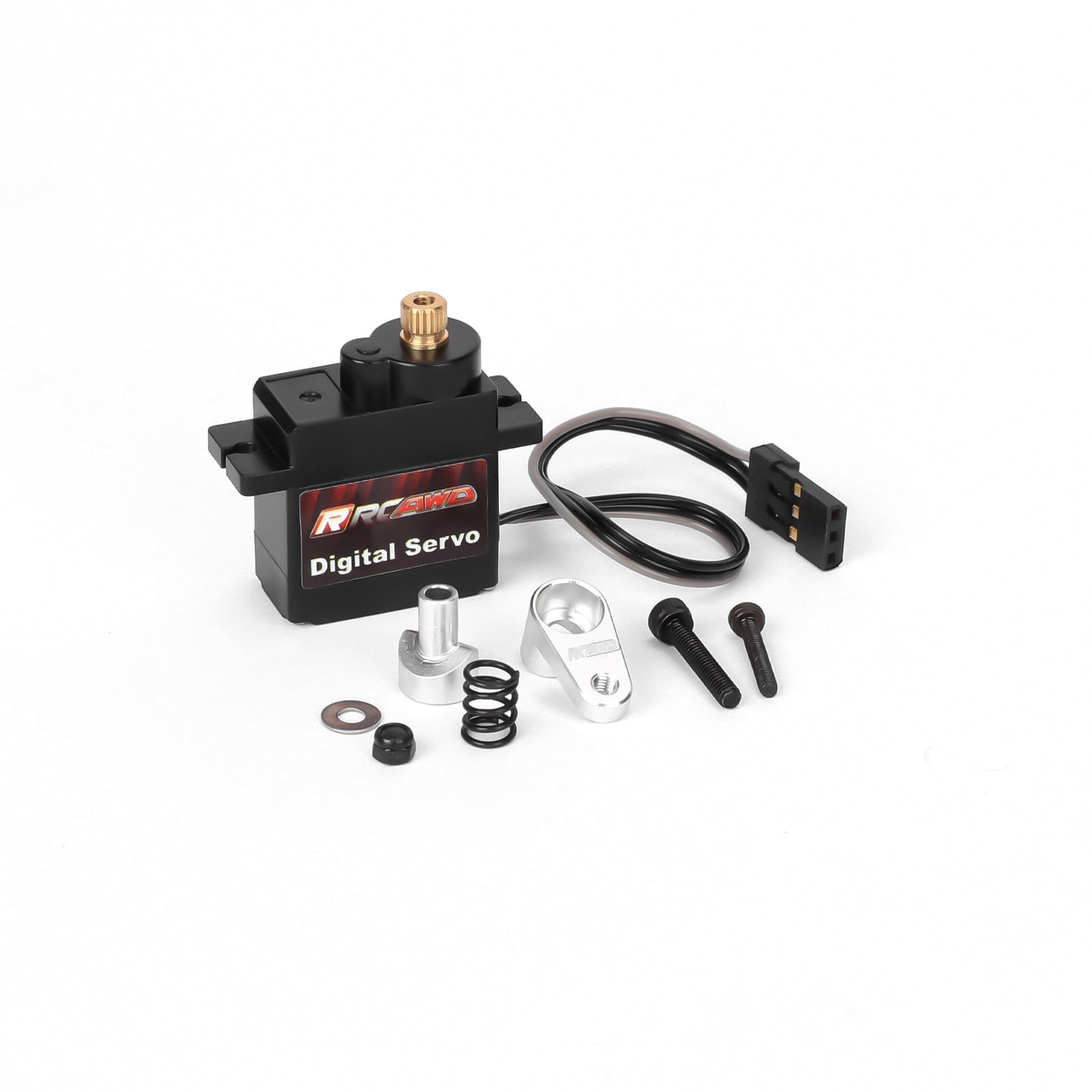 RCAWD Losi 1/18 Mini LMT RCAWD LOSI MINI LMT Metal Gear Servo with 20T Buffer Servo Save Arm Set
