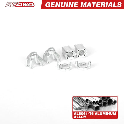 RCAWD losi 1/18 Mini LMT RCAWD LOSI MINI LMT Steering Cup Rear Hubs C Hubs Spindle Carrier Set