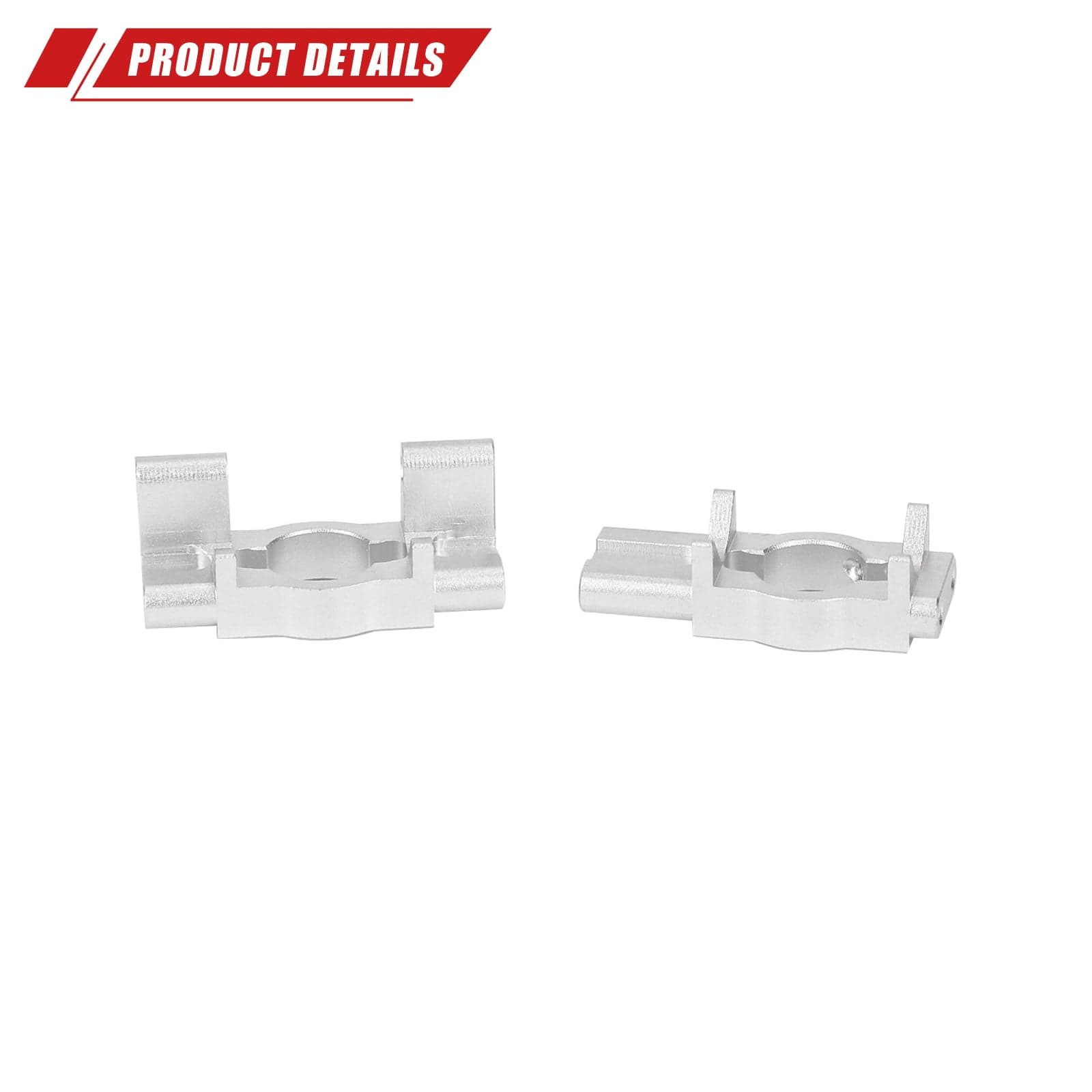 RCAWD Losi 1/18 Mini LMT Silver RCAWD LOSI MINI LMT Front Rear Body Post Mounts