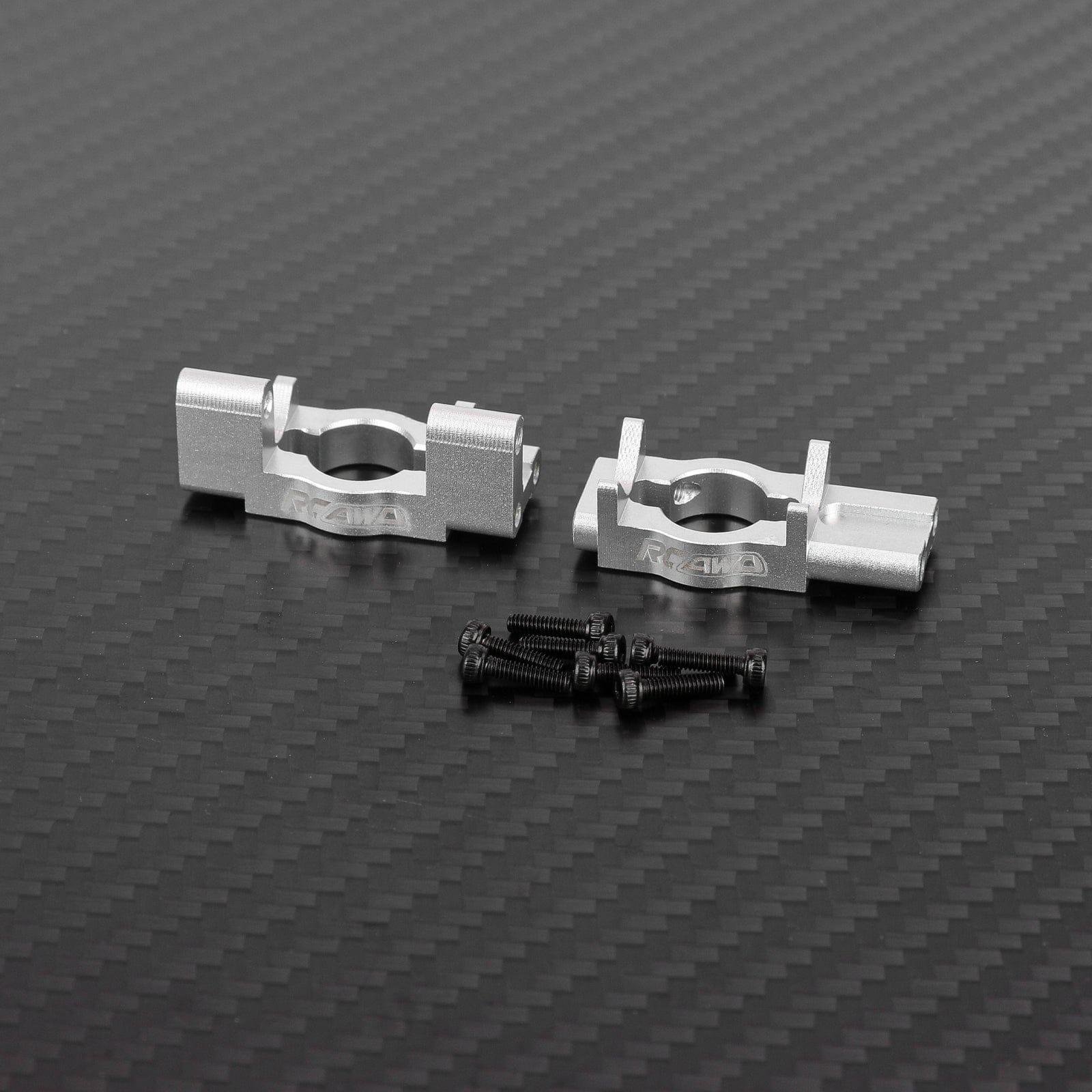 RCAWD Losi 1/18 Mini LMT Silver RCAWD LOSI MINI LMT Front Rear Body Post Mounts