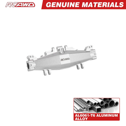 RCAWD Losi 1/18 Mini LMT Silver RCAWD LOSI MINI LMT Front Rear GearBox Axle Housing