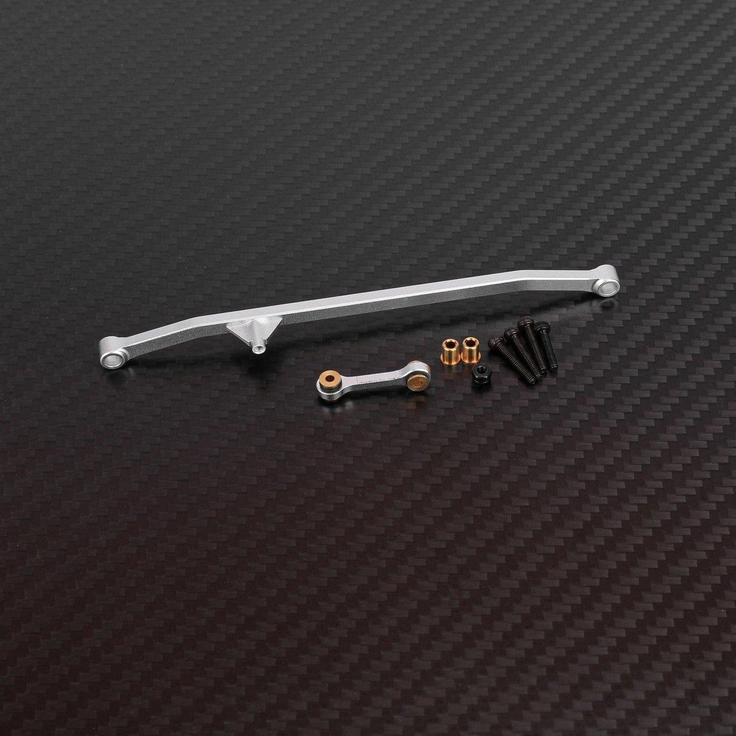 RCAWD Losi 1/18 Mini LMT Silver RCAWD LOSI MINI LMT Steering Links Servo Linkages Set