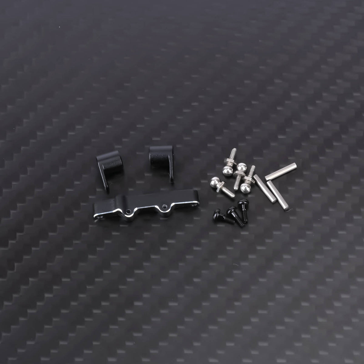 RCAWD Losi 1/24 MICRO-B 2S 2WD Drag Link / Black RCAWD LOSI 1/24 MICRO-B 2S 2WD Upgrade Aluminum Alloy Steering Parts