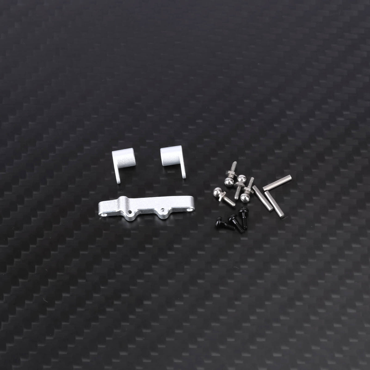 RCAWD Losi 1/24 MICRO-B 2S 2WD Drag Link / Silver RCAWD LOSI 1/24 MICRO-B 2S 2WD Upgrade Aluminum Alloy Steering Parts
