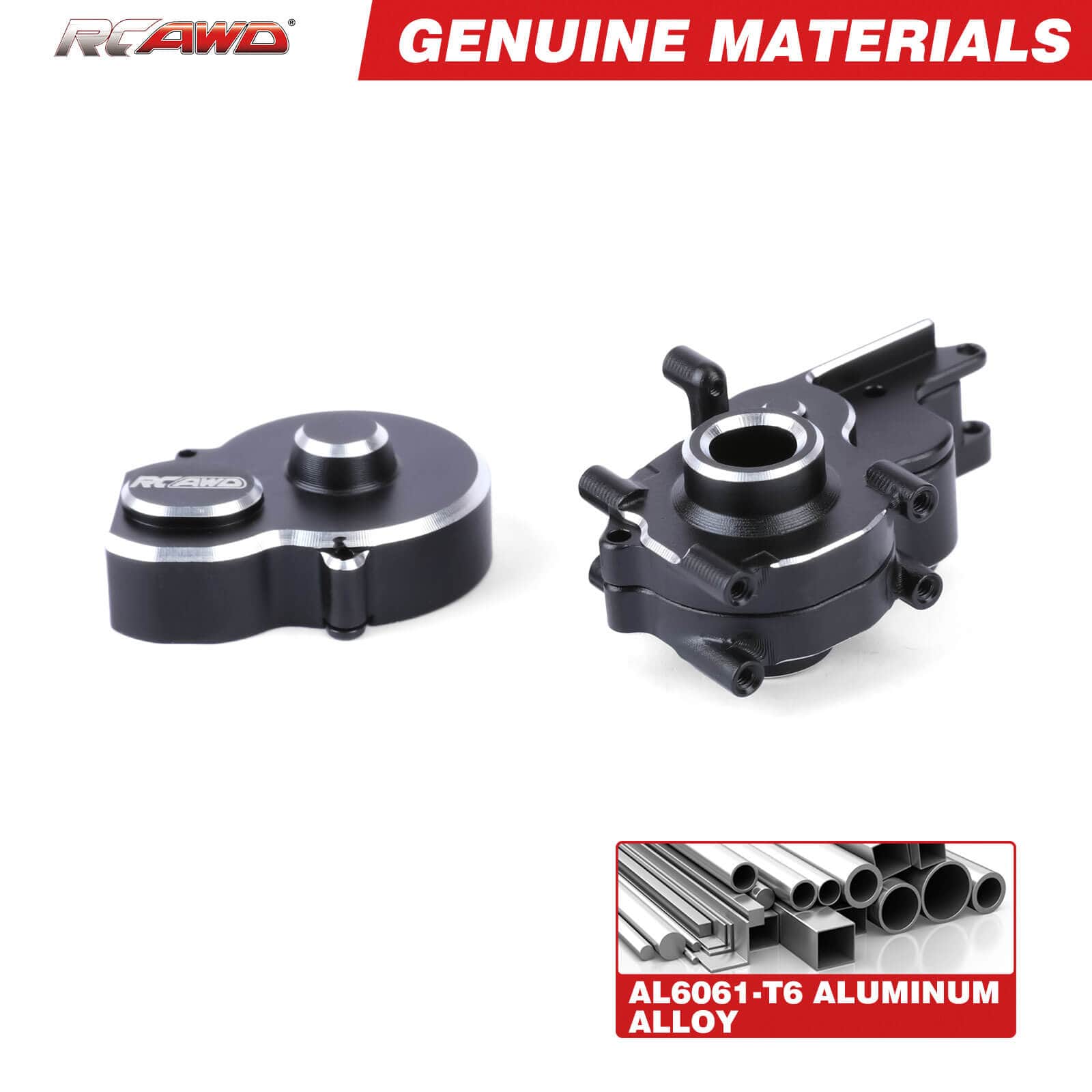 RCAWD Losi 1/24 MICRO-B 2S 2WD Front Lower Aluminum Arm / Black RCAWD LOSI 1/24 MICRO-B 2S 2WD Aluminum Alloy