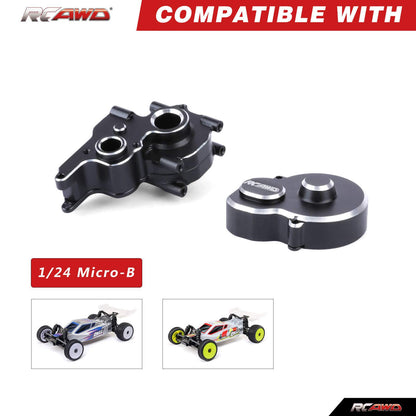 RCAWD Losi 1/24 MICRO-B 2S 2WD Front Lower Aluminum Arm / Black RCAWD LOSI 1/24 MICRO-B 2S 2WD Aluminum Alloy