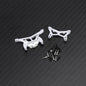 RCAWD Losi 1/24 MICRO-B 2S 2WD Front Rear Shock Mount / Silver RCAWD LOSI 1/24 MICRO-B 2S 2WD Aluminum Alloy Full Suspension with Mount Set