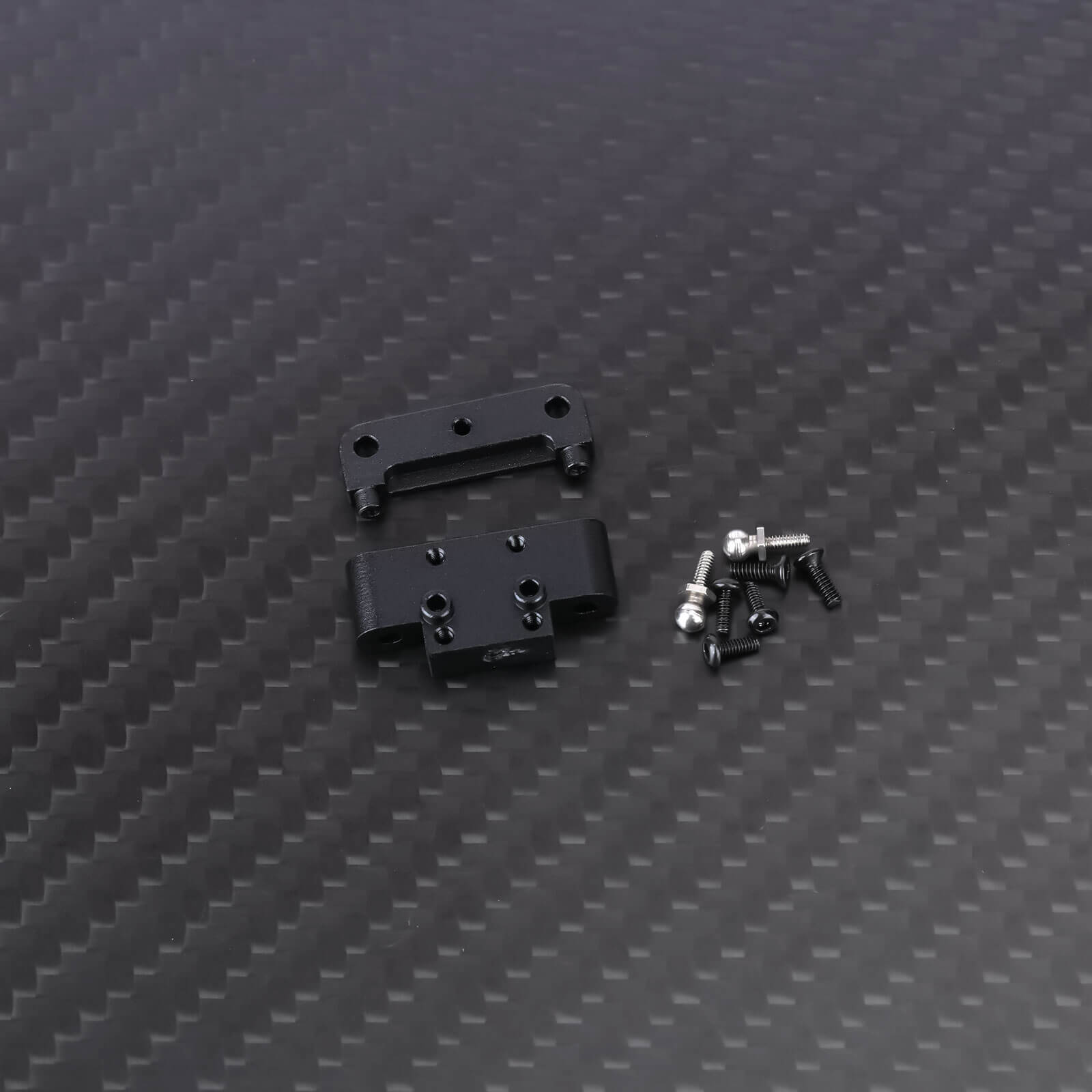 RCAWD Losi 1/24 MICRO-B 2S 2WD Front Suspension Arms Mount / Black RCAWD LOSI 1/24 MICRO-B 2S 2WD Aluminum Alloy Full Suspension with Mount Set