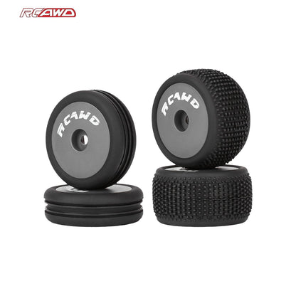 RCAWD Losi 1/24 MICRO-B 2S 2WD RCAWD Micro-B Speck-B Maverick MICROBE Front Rear Wheel Tyres