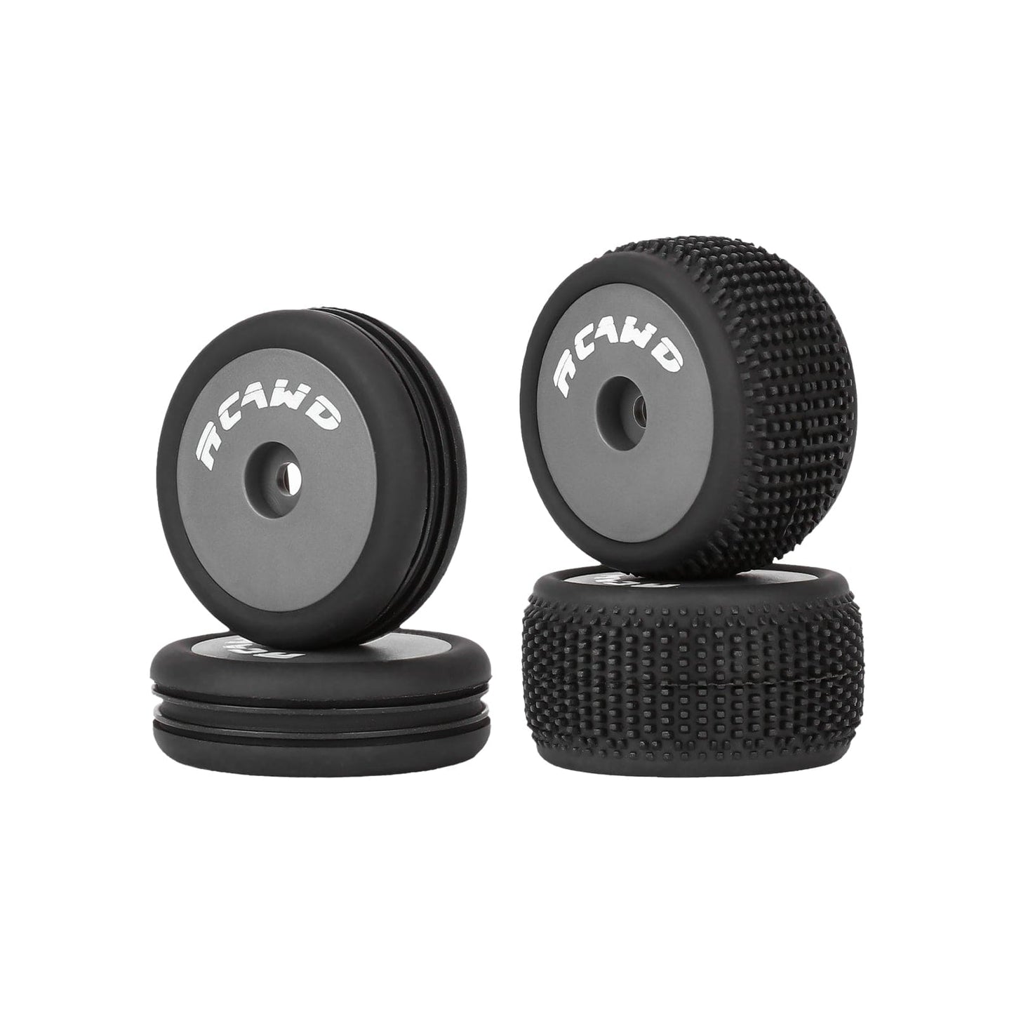 RCAWD Losi 1/24 MICRO-B 2S 2WD RCAWD Micro-B Speck-B Maverick MICROBE Front Rear Wheel Tyres