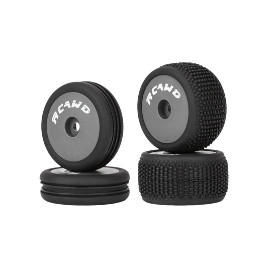 RCAWD Losi 1/24 MICRO-B 2S 2WD RCAWD Micro-B Speck-B Maverick MICROBE Front Rear Wheel Tyres