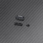 RCAWD Losi 1/24 MICRO-B 2S 2WD Rear Suspension Arms Mount / Black RCAWD LOSI 1/24 MICRO-B 2S 2WD Aluminum Alloy Full Suspension with Mount Set