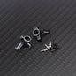 RCAWD Losi 1/24 MICRO-B 2S 2WD Steering Knuckle Spindles / Black RCAWD LOSI 1/24 MICRO-B 2S 2WD Upgrade Aluminum Alloy Steering Parts