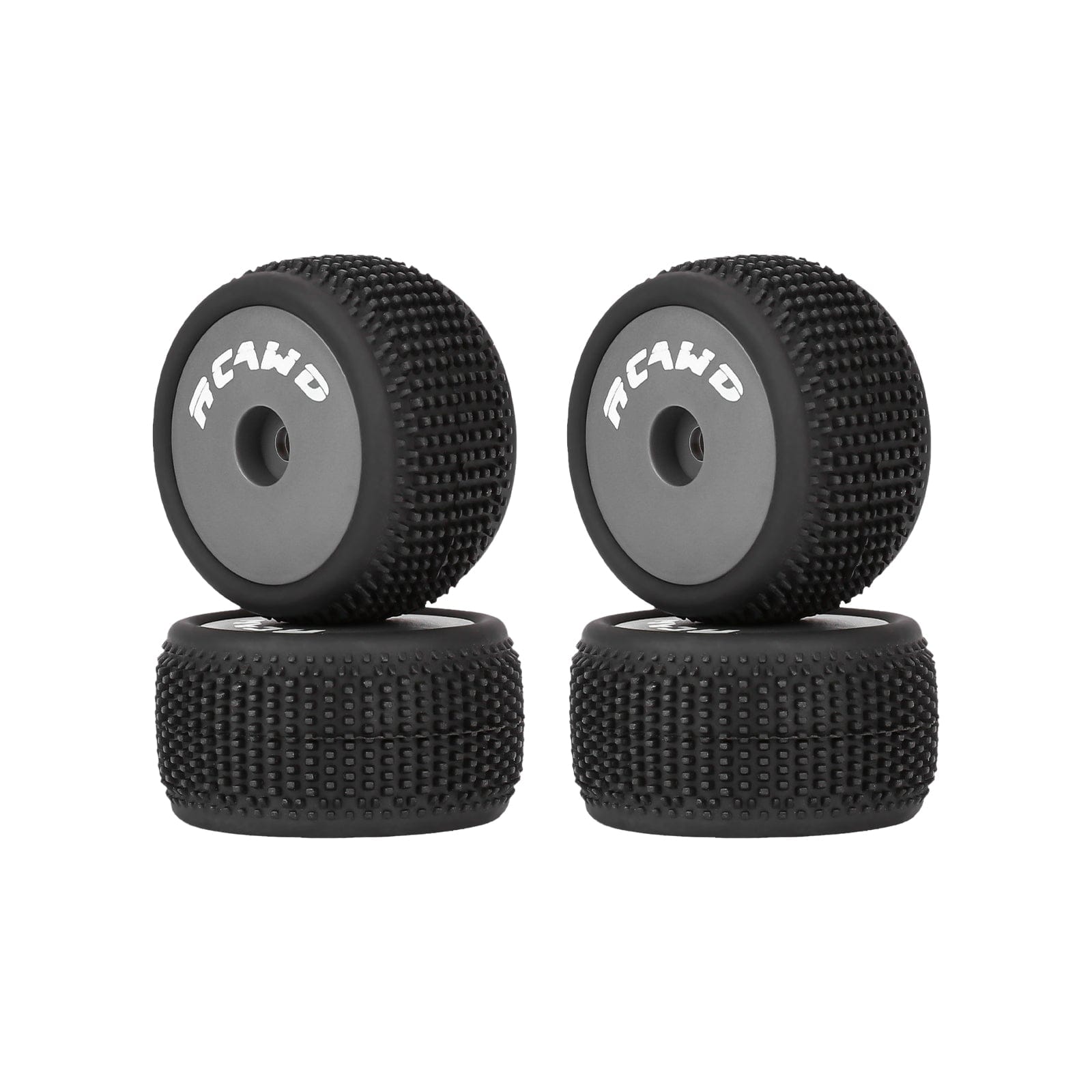 RCAWD Losi 1/28 Micro-T RCAWD LOSI MICRO-T Dedicated Front Rear Pre Glued Wheel Tyres