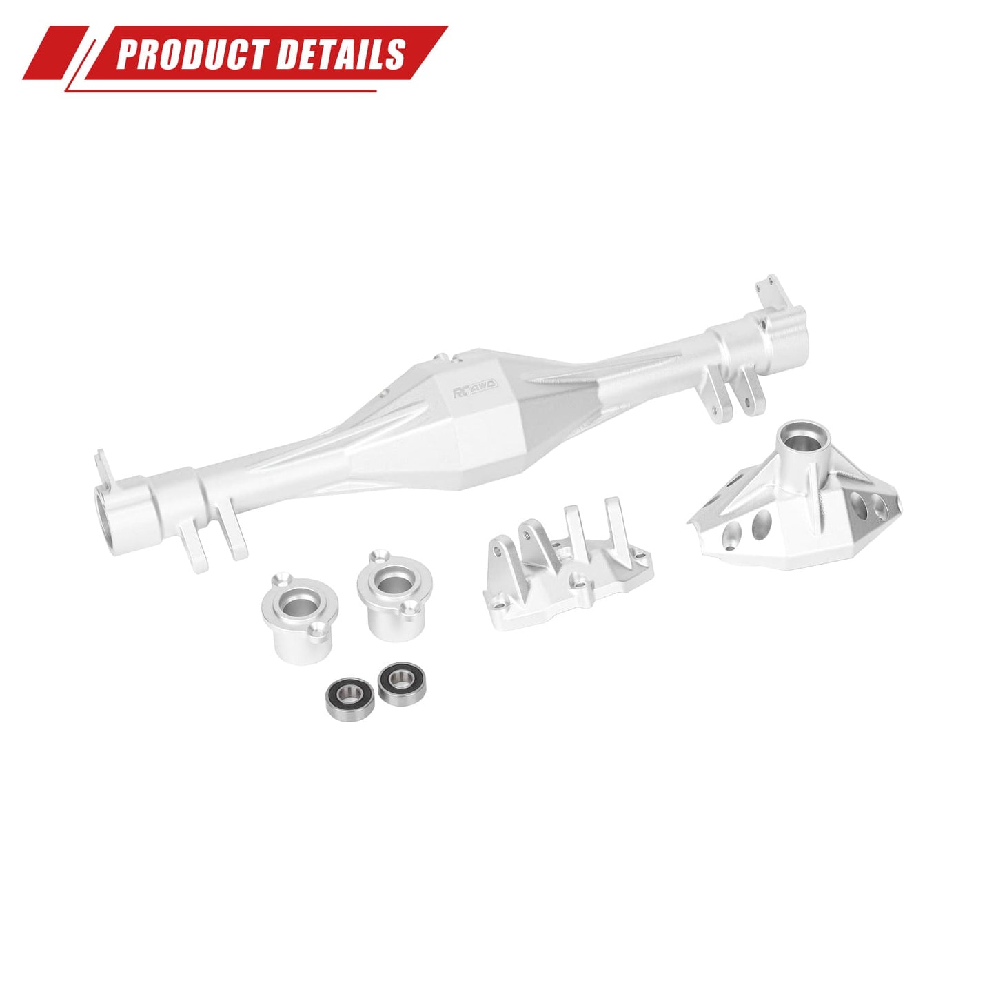 RCAWD Losi 1/6 Super Baja Rey Rear Axle Housing RCAWD LOSI Super Baja Rey Rear Axle Housing Set