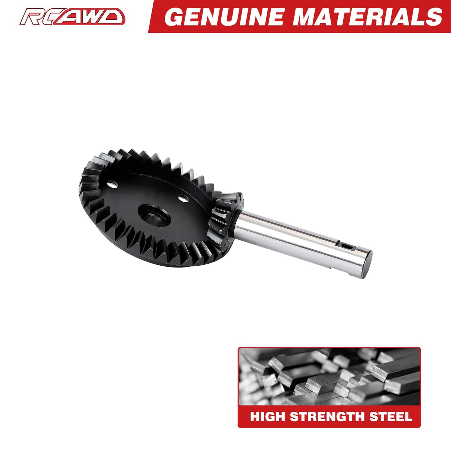 RCAWD Losi 1/6 Super Baja Rey Rear Trailing Arm RCAWD LOSI Super Baja Rey 38/12T Spur Pinion Gear Set