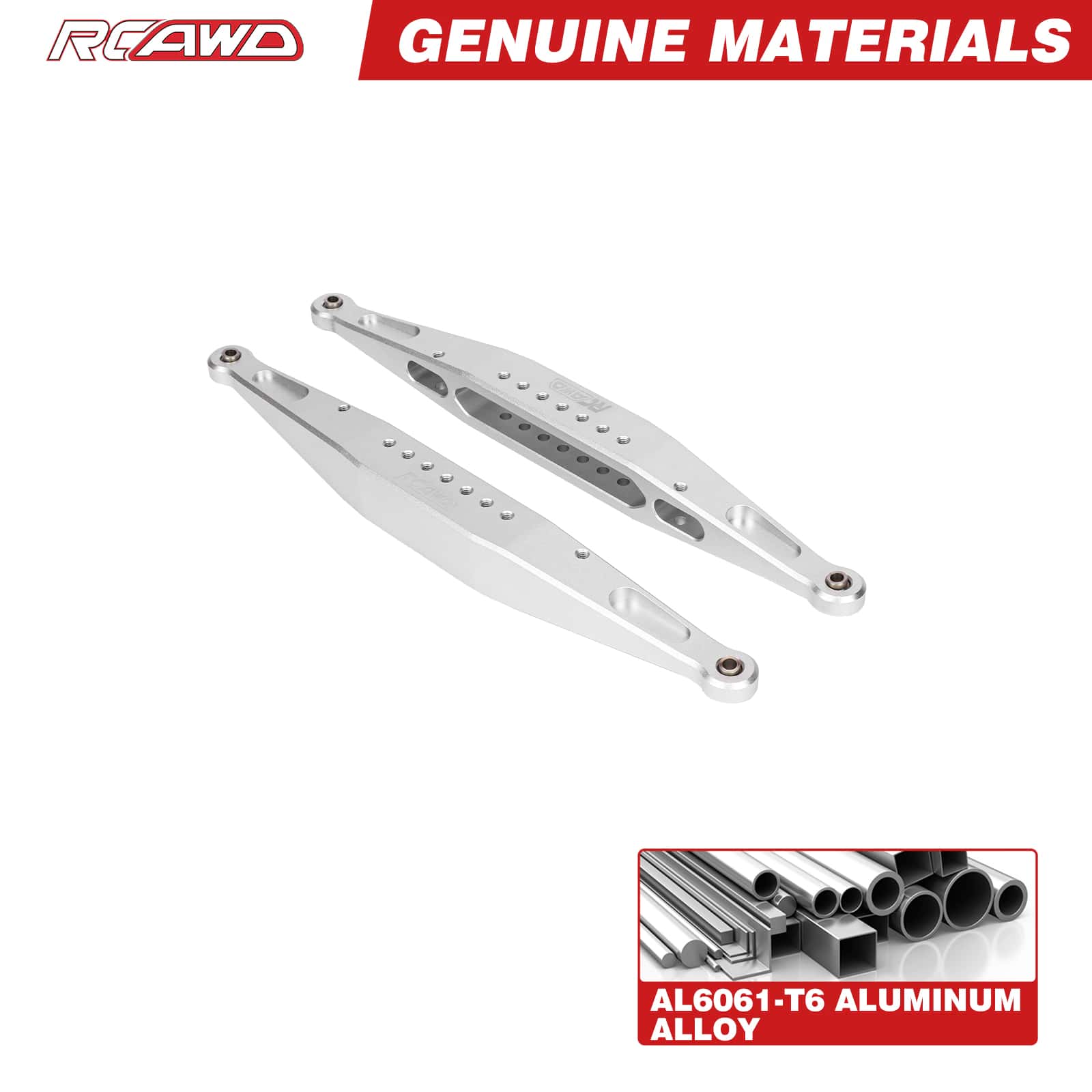 RCAWD Losi 1/6 Super Baja Rey Rear Trailing Arm RCAWD LOSI Super Baja Rey Rear Trailing Arm