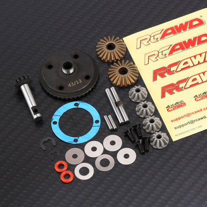 RCAWD LOSI 1/8 LMT 43T Diff Gear RCAWD Losi 1/8 LMT Diff Gear Set 43T 13T