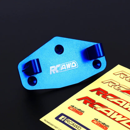 RCAWD LOSI 1/8 LMT Blue RCAWD Losi LMT Upgrades Steering Servo Mount Plate