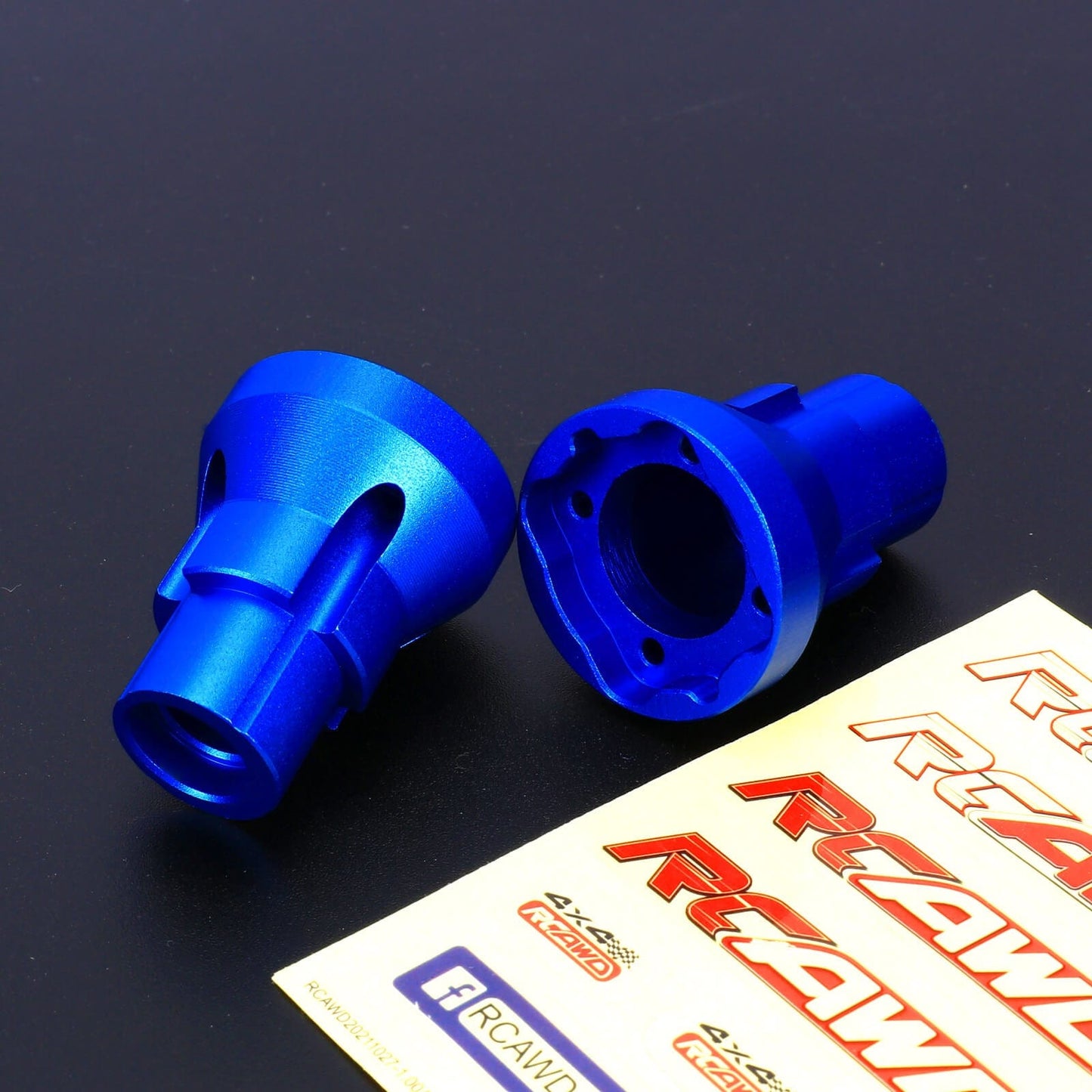 RCAWD LOSI 1/8 LMT Navy Blue / Rear Axle Mount set RCAWD Losi Upgrades Spindle Carrier Set with Spindle Carrier Set for1/8 LMT LOS244003 LOS242052